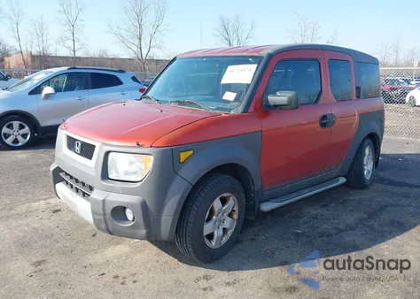 2004 Honda Element Ex from USA, damaged, VIN 5J6YH28554L038930